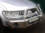 Передний бампер DDengineer для Mitsubishi Pajero Sport 2009-
