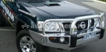 Передний бампер Ironman на Nissan Patrol Gu 04 алюминий